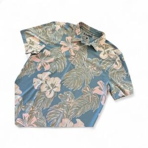 Chubbies Men's M‎ Floral Print Polo Shirt Weekend Casual Short Sleeve